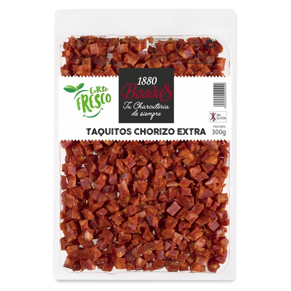 Taquitos chorizo extra snack - Boadas 1880